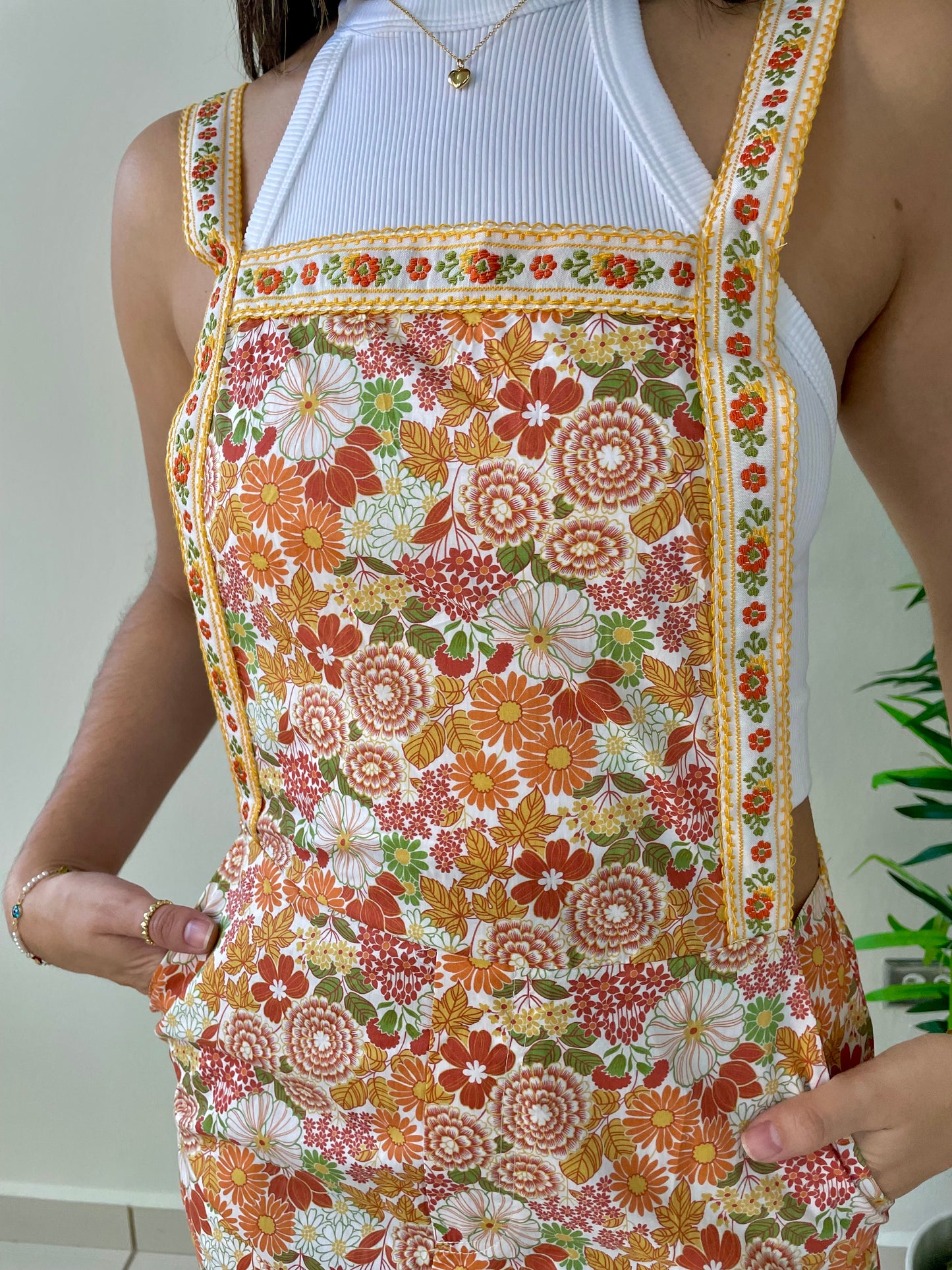 FLORAL ROMPER