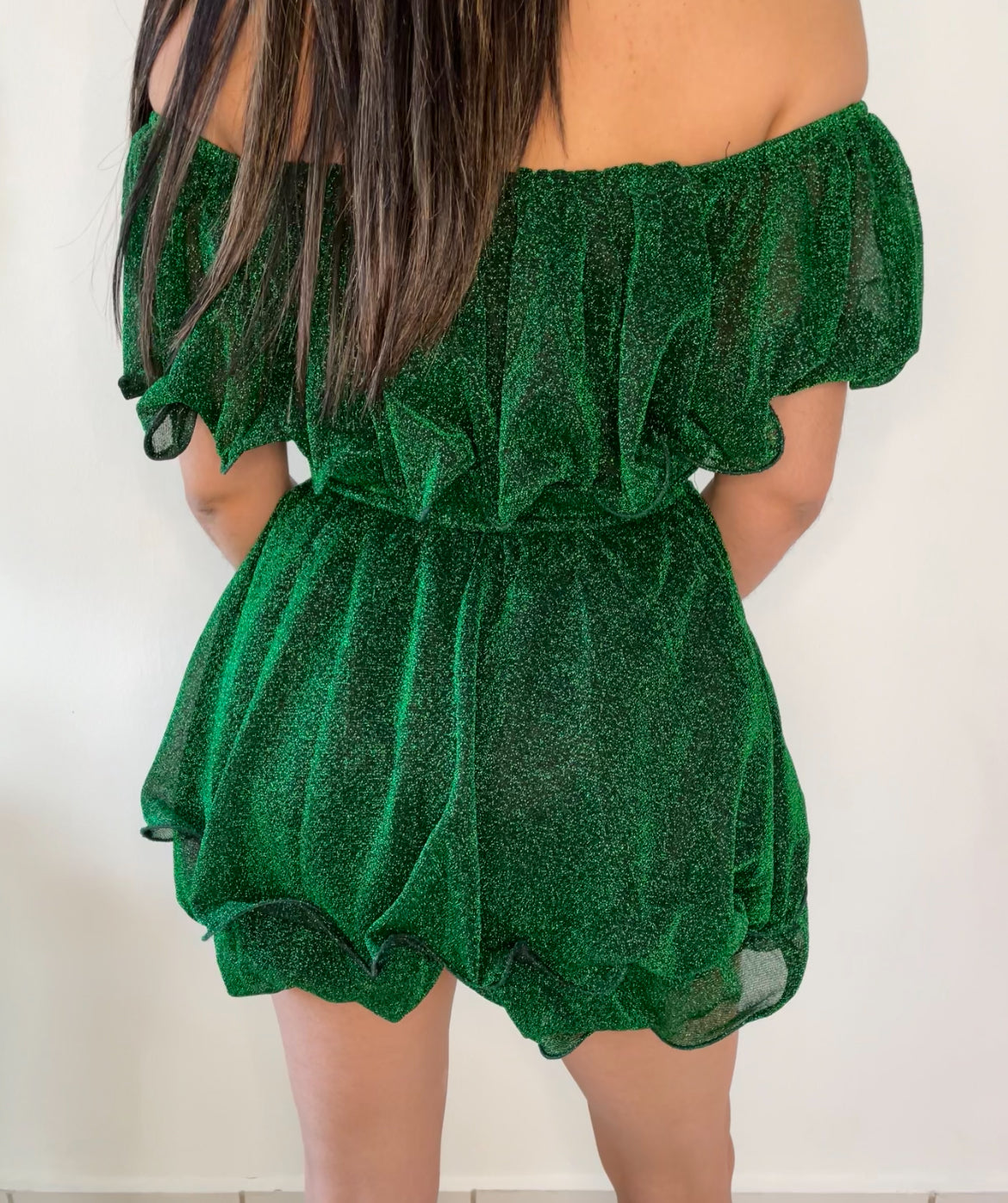 GREEN ROMPER