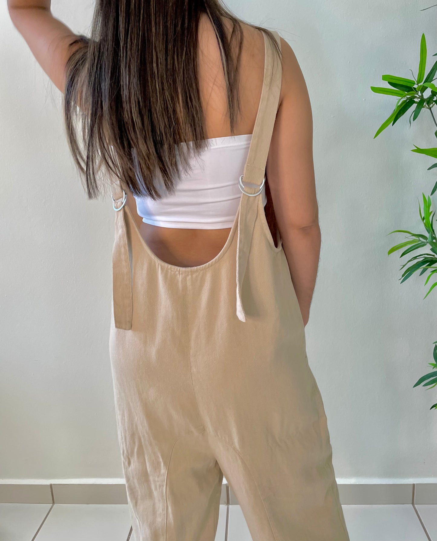 TAUPE JUMPSUIT