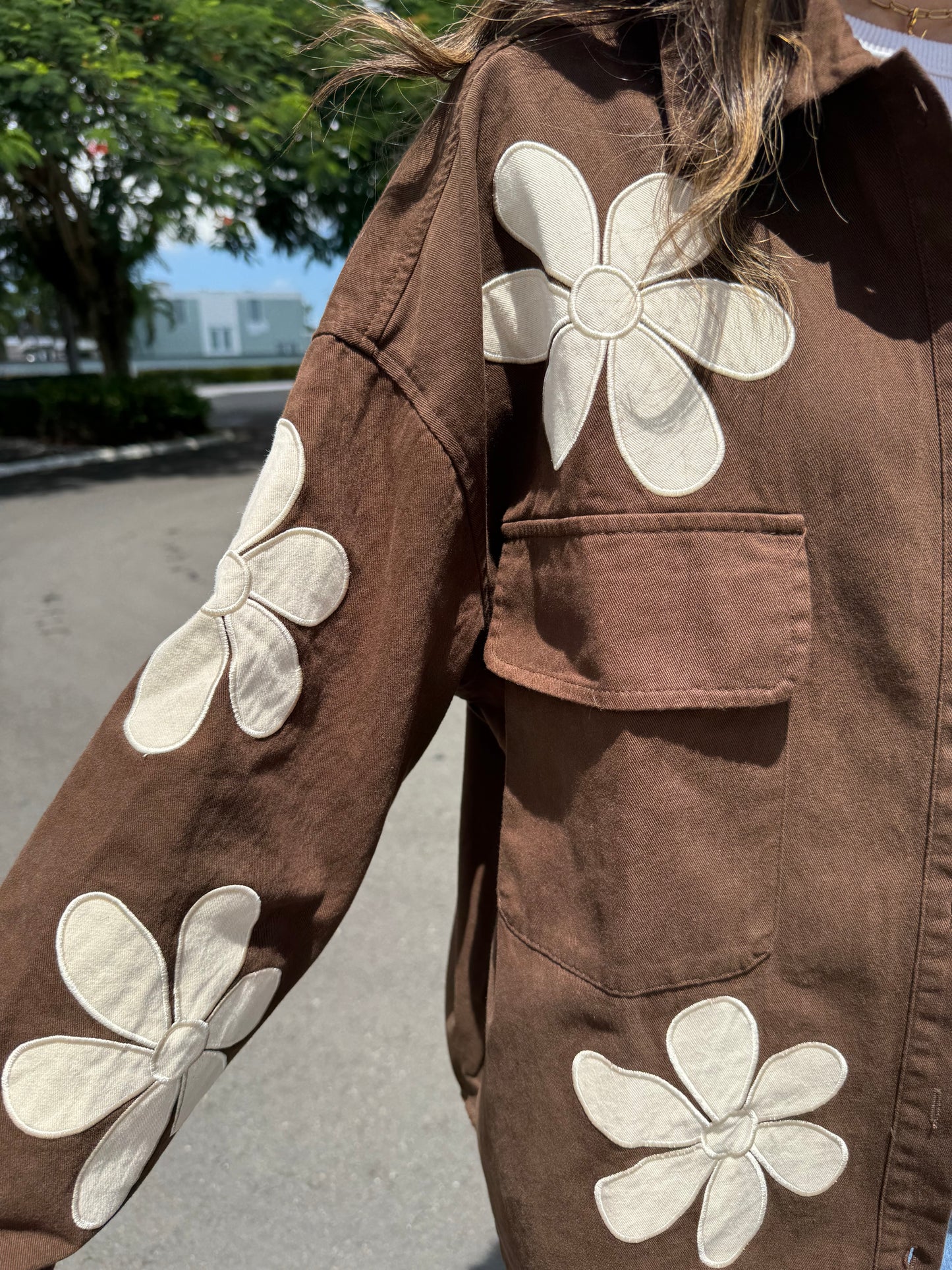 FLOWER OVERSIZE JACKET