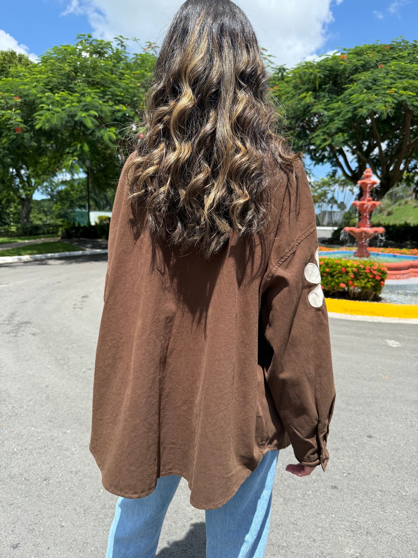 FLOWER OVERSIZE JACKET