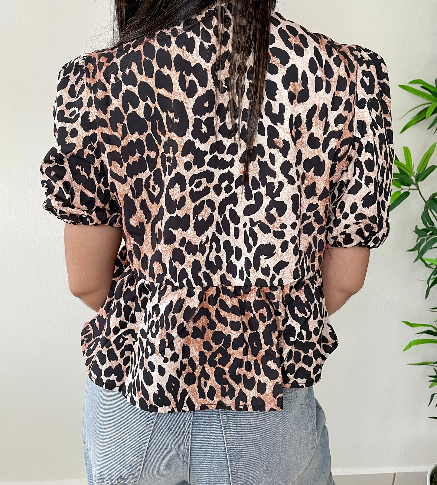 ANIMAL PRINT TOP