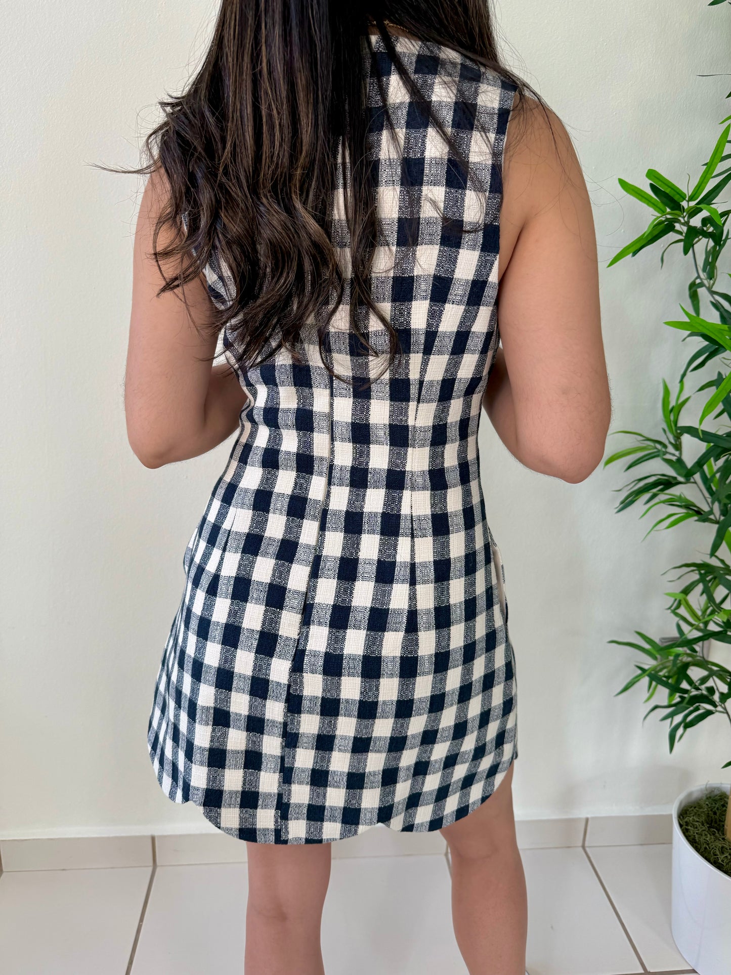 NAVY MINI DRESS