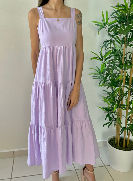 LILAC MIDI DRESS