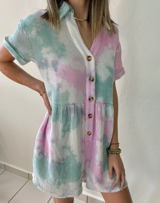 TIE DYE ROMPER