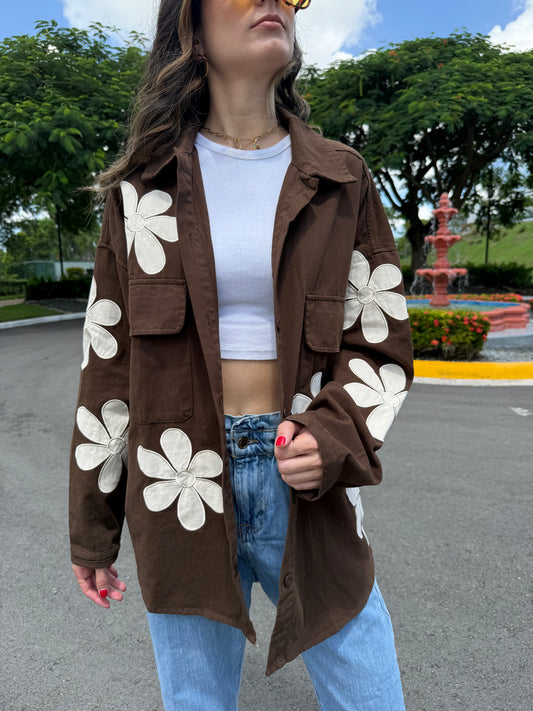 FLOWER OVERSIZE JACKET