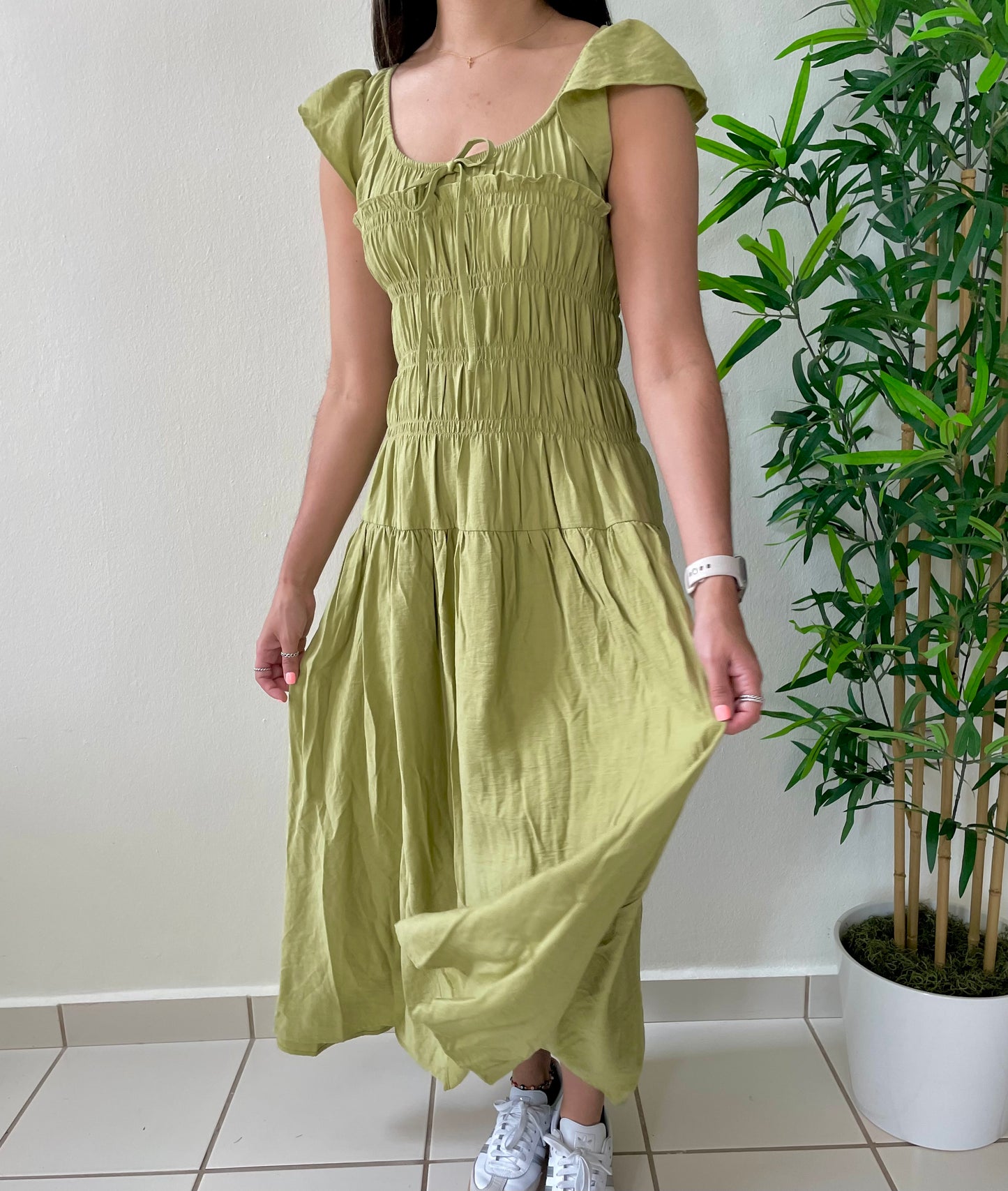 KIWI MIDI DRESS