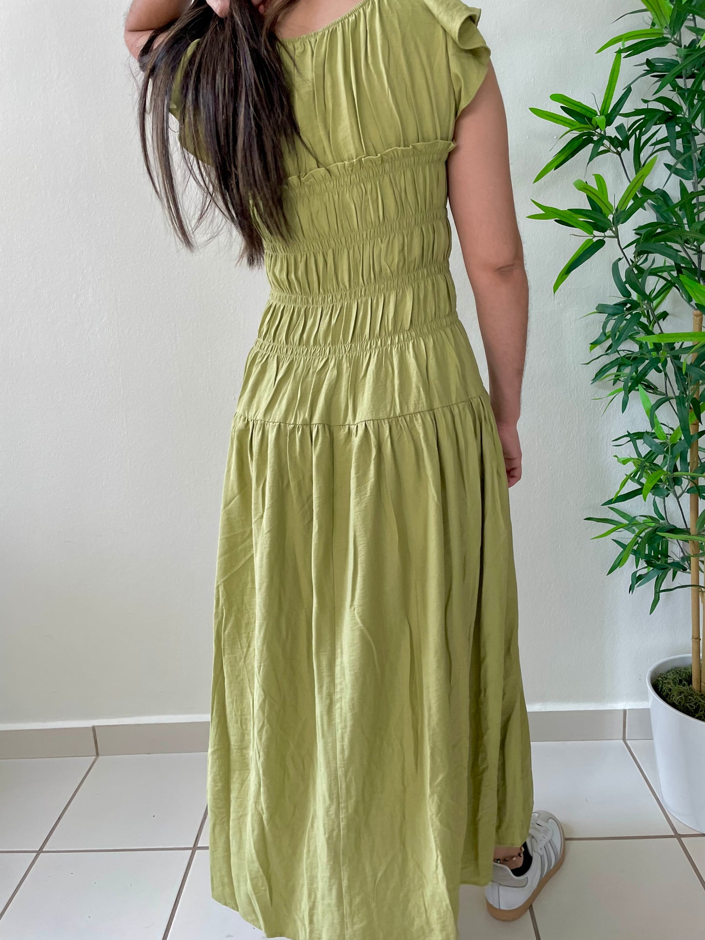 KIWI MIDI DRESS