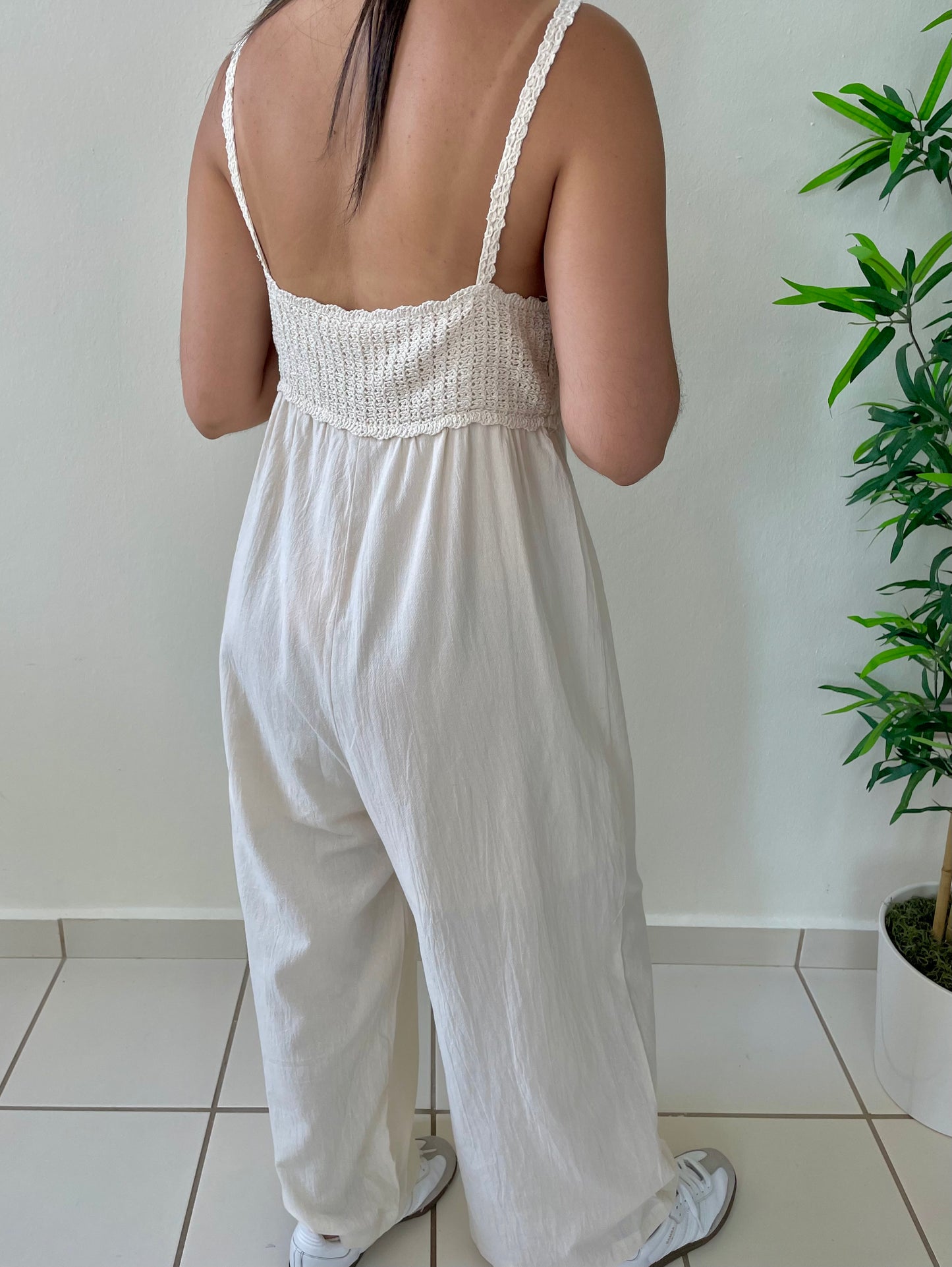 OATMEAL JUMPSUIT